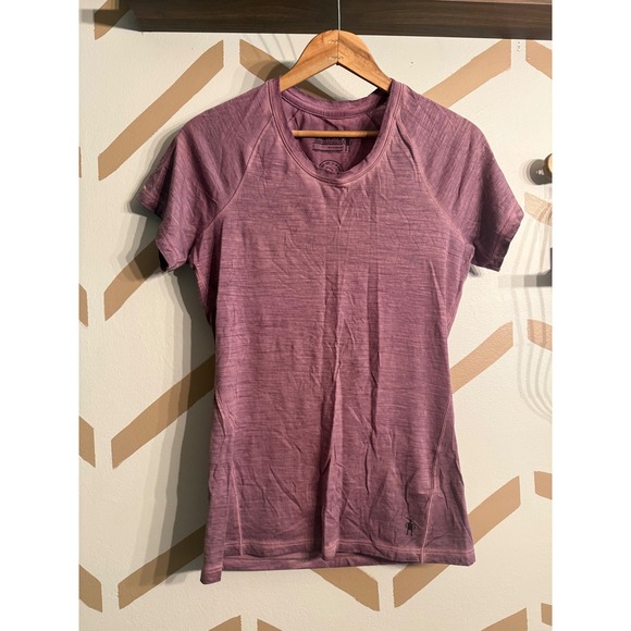 Smartwool Tops - Smartwool Merino 150 Tee Womens S Purple Plant-Based Dye Short Sleeve Raglan